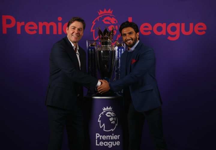 Bollywood star Ranveer Singh partners with the Premier League in India