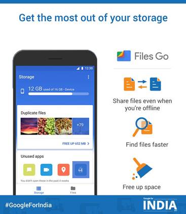 Google launches Files Go!
