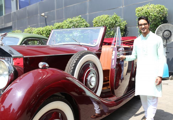 A Royal Ensemble of the Best Vintage Cars in Town Hosted at Sofitel Mumbai BKC