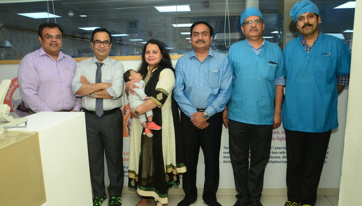 Surya Hospitals Successfully Performed Intra-pulmonary Stem Cell Therapy