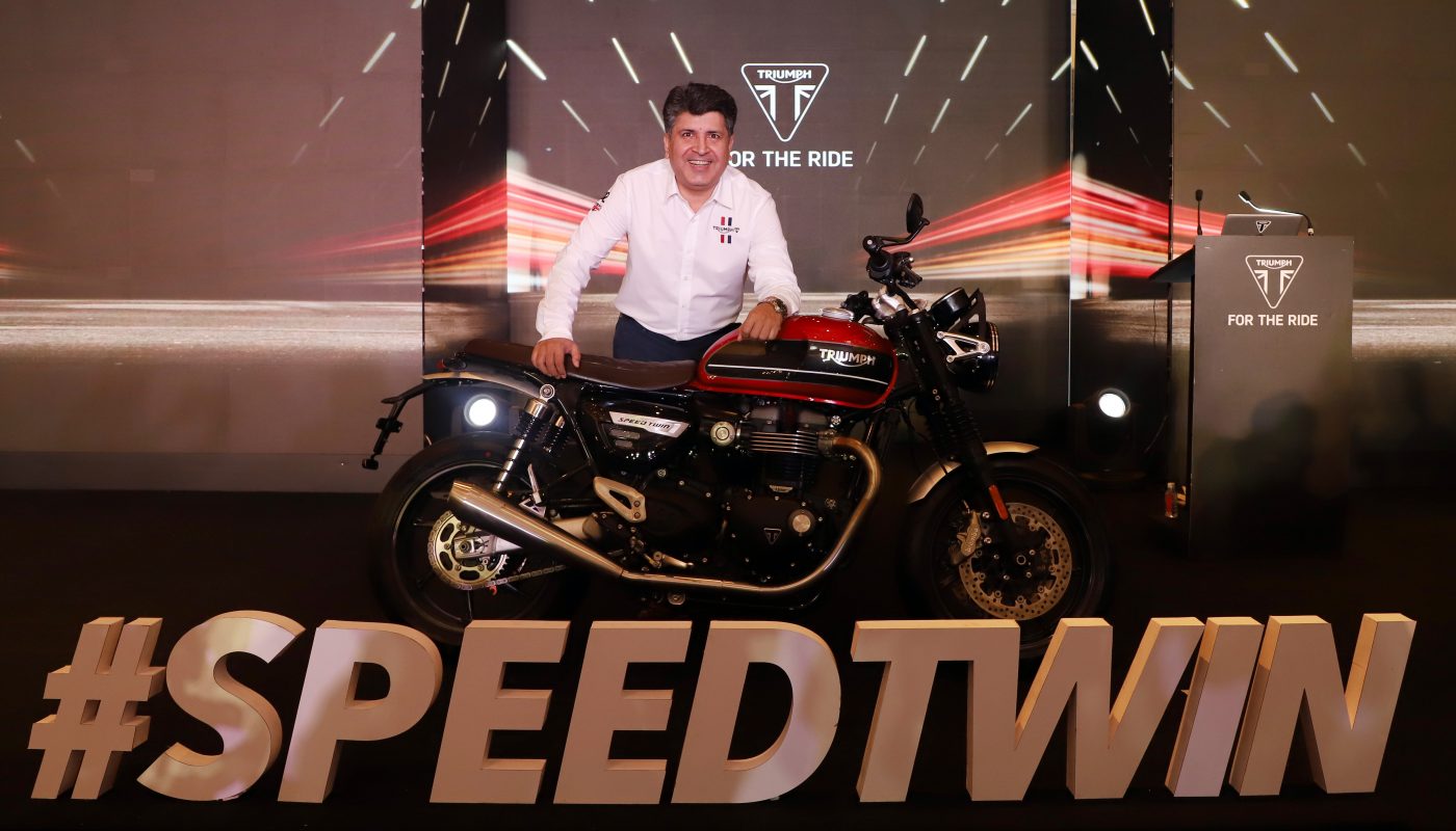 Triumph Motorcycles launches its new performance icon, Speed Twin in India