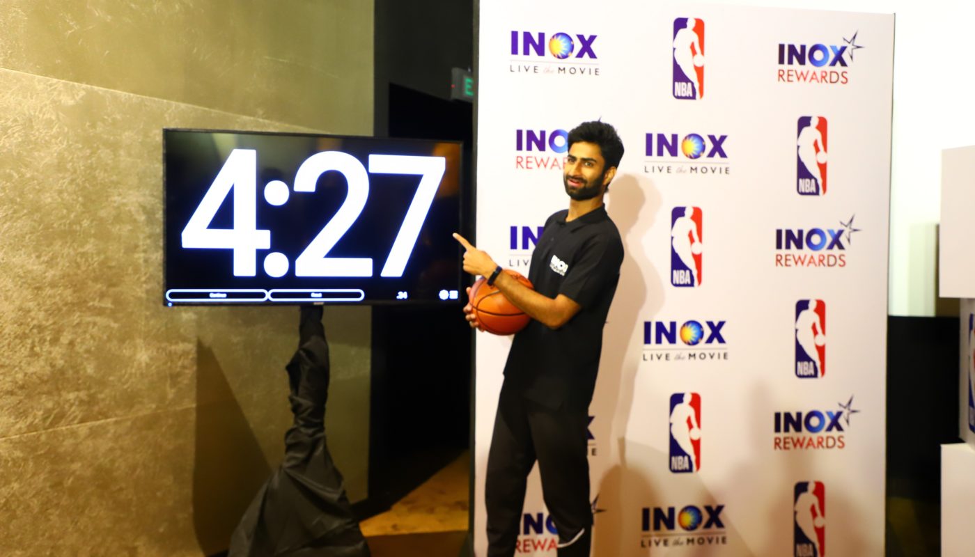 INOX announces the winner of basketball spinning contest