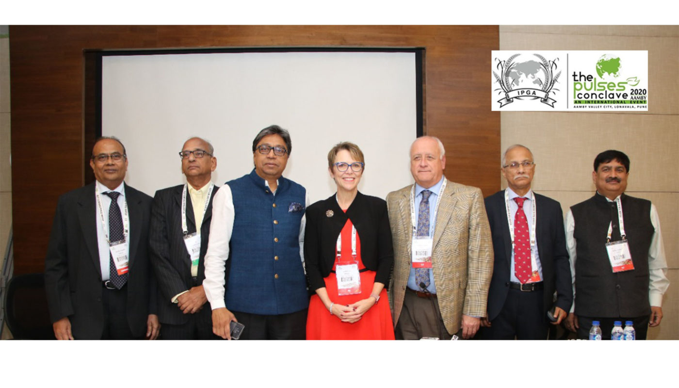 500 delegates from over 10 countries attended the 5th edition of The Pulses Conclave 2020 successfully organised by India Pulses and Grains Association (IPGA)