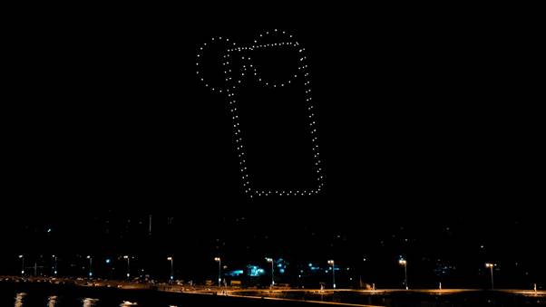 OPPO Hosts India’s Biggest Drone Fly Light Show