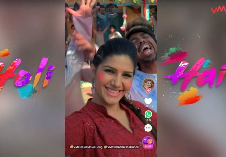 Sapna Chaudhary Releases a New Holi Music Video with VMate