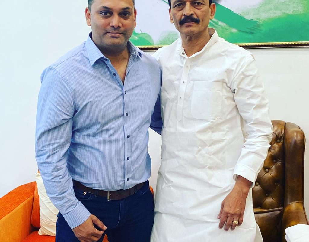 Aarnavv Shirsat joins Congress as the post of General Secretary in Mumbai North West District Congress Committee under the guidance of Bhai Jagtap