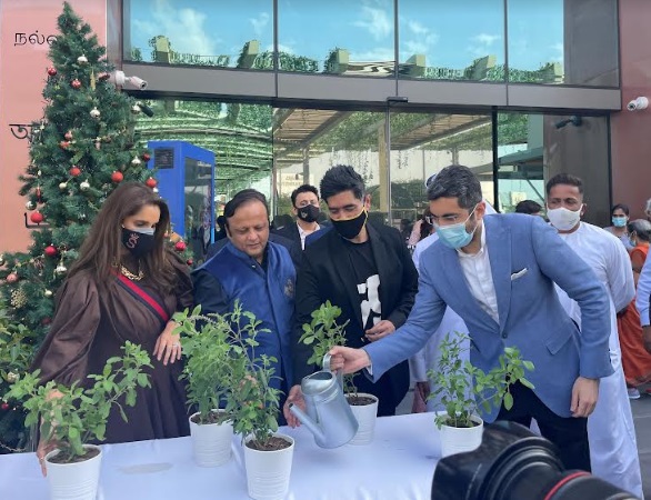 India Pavilion Calls for Collective Action on Safeguarding Environment Sustainable & innovative solutions, responsible actions and collaboration emerged as key themes towards saving environment at a session attended by Dr Aman Puri, Sania Mirza, and Manish Malhotra