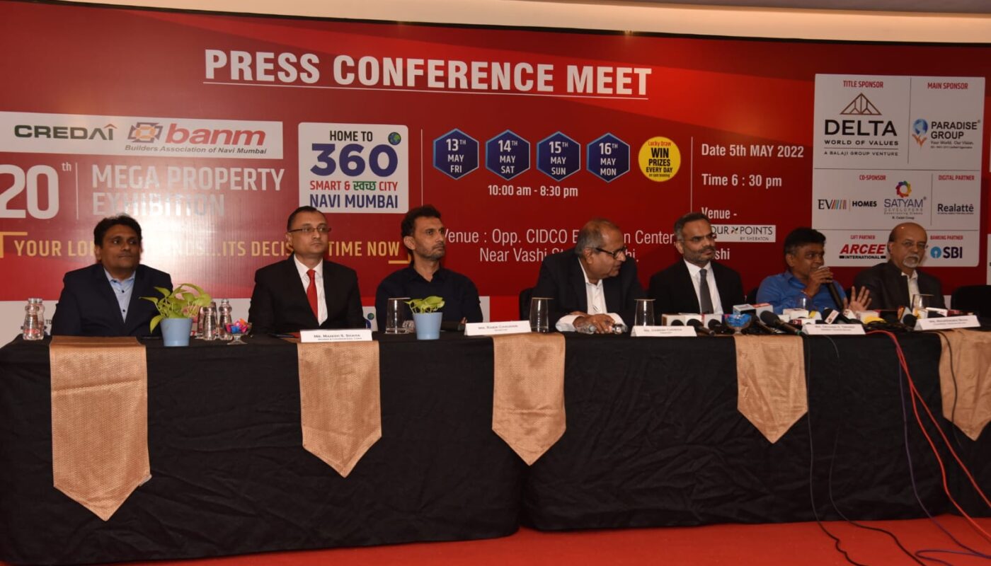 20th CREDAI BANM PROPERTY EXPO TO FOCUS ON SMART AND SWATCH CITY-NAVI MUMBAI