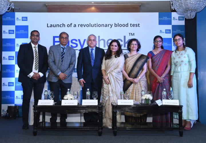 Apollo Cancer Centre in collaboration with Datar Cancer Genetics launches Revolutionary Blood Test for early detection of Breast Cancer