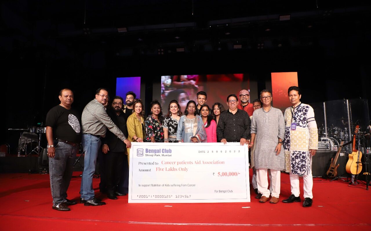 Bengal Club – Shivaji Park donates funds for pediatric blood cancer patients in its centenary year celebrations