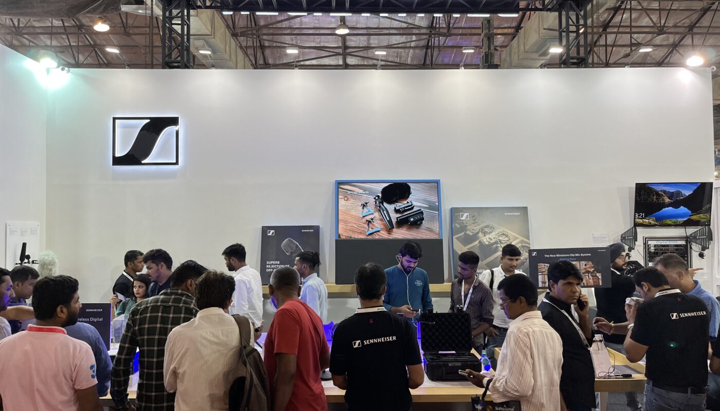 Sennheiser showcased its’ Professional Audio product Portfolio at PALM Expo 2022