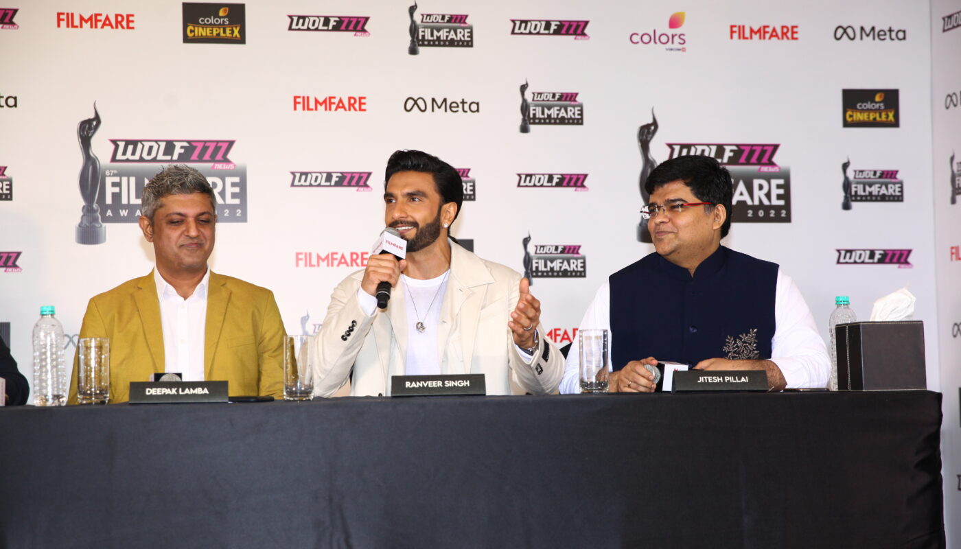 Superstar Ranveer Singh to host Filmfare Awards, Bollywood’s most extravagant night, LIVE! At Jio World Convention Centre, Mumbai on August 30