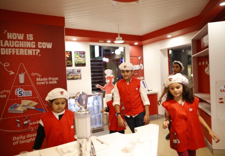 The Laughing Cow Opens “The Laughing Cow Cheese Factory” at KidZania’s Mumbai