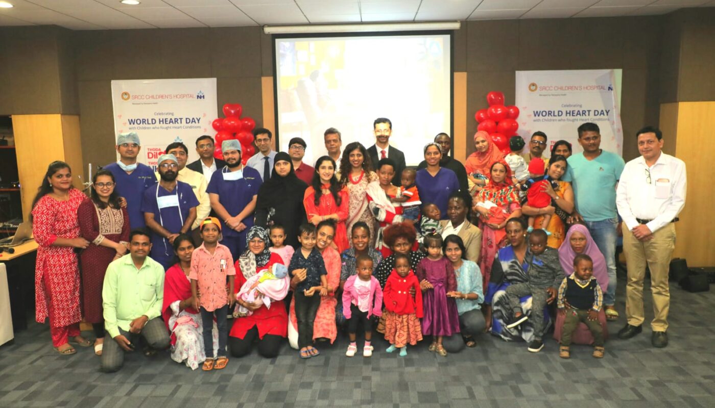 On World Heart Day, NH-SRCC Children’s Hospital hosts a panel discussion to focus on important issues of cardiac ailments in children