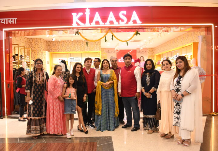 Ishita Raj Sharma, a renowned actress, cut the ribbon on Kiaasa’s new store in Phenix mall, Kurla.