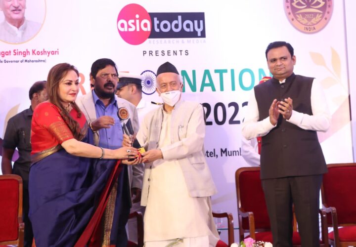 Asia Today Research and Media Acknowledged and Felicitated the Winners of Pride of Nation Awards,2022