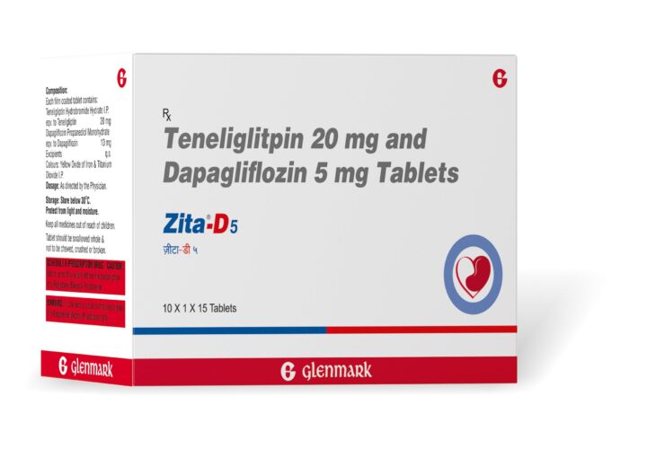 Glenmark becomes the First Companyin India to launchTeneligliptin + Dapagliflozin 