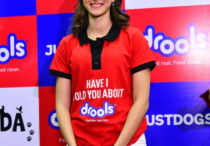 India’s leading pet food brand Drools in collaboration with Ananya Pandey and JUSTDOGS hosts a food donation drive for community animals