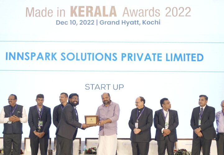 Innspark Soultions Wins ‘Made in Kerala’ Award by FICCI
