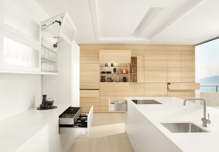 Handle-less furniture by Blum is the True Trend in Minimalism