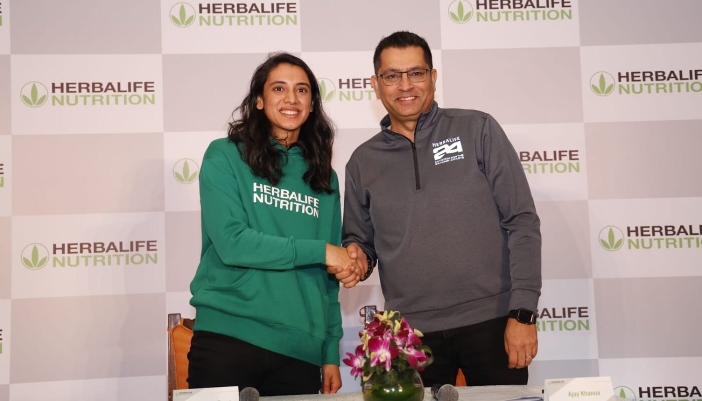 India’s star cricketer Smriti Mandhana is now a Sponsored Sports athlete with Herbalife Nutrition India
