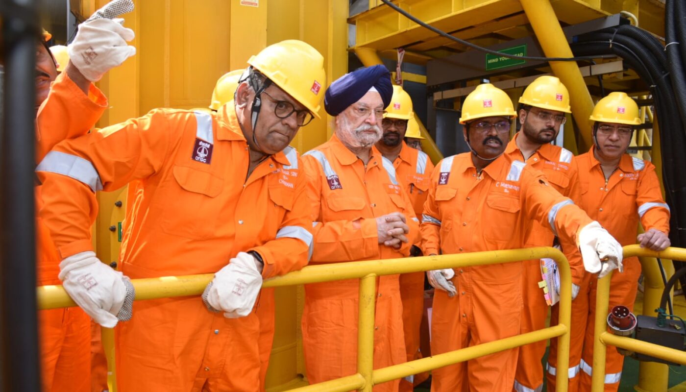 Hon’ble Minister of Petroleum and Natural Gas- Hardeep Singh Puri rededicates ONGC’s iconic Sagar Samrat to the nation