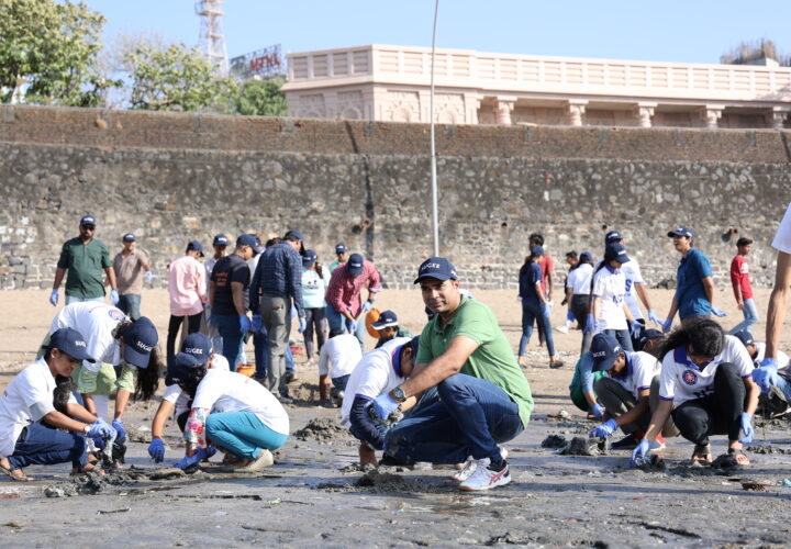 Sugee Group’s Dadar Beach Clean up Drive removes 2 tons of hazardous waste