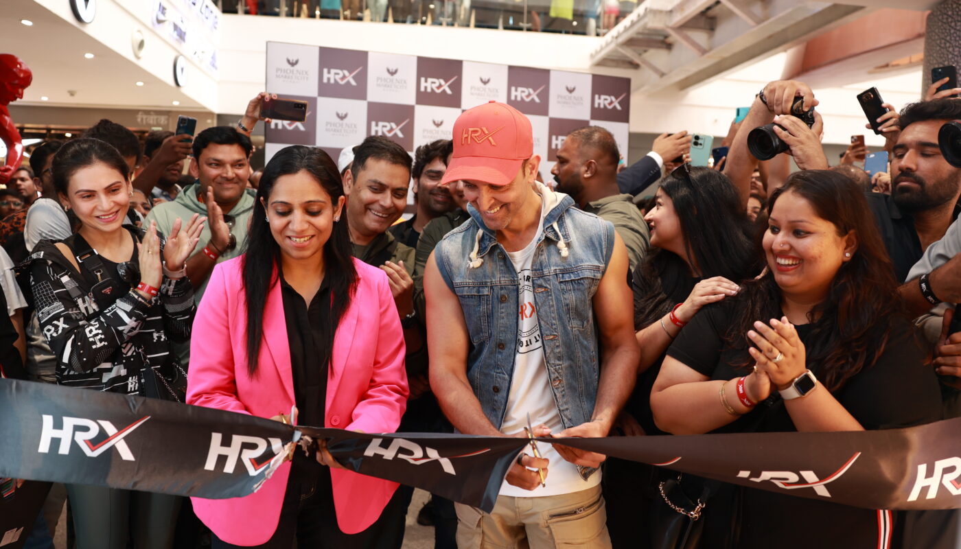 Hrithik Roshan unveils his fitness brand HRX’s first Mumbai store