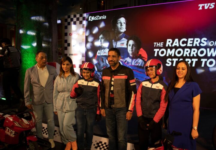 KidZania India partners with TVS to launch India’s first-ever racing experience centre for young riders!