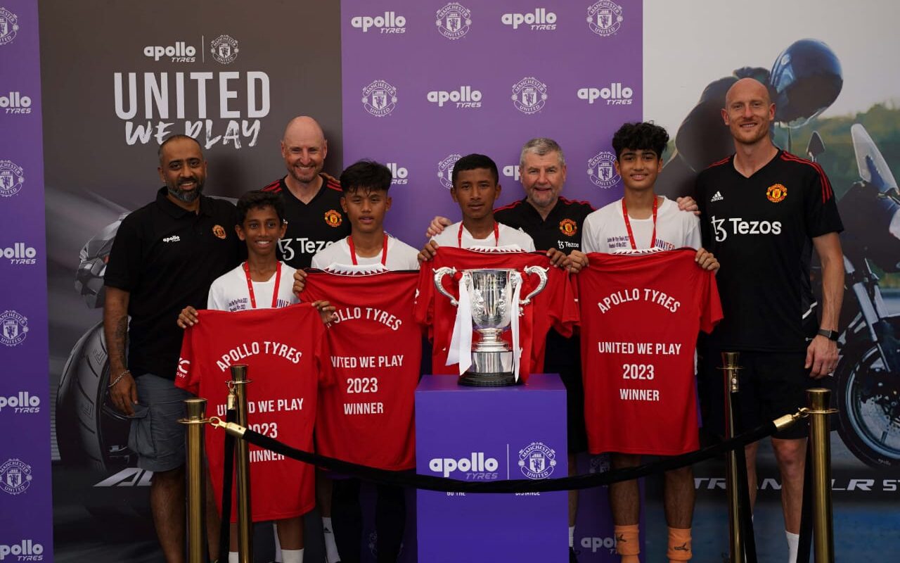 Apollo Tyres and Manchester United conclude the third season of United We Play