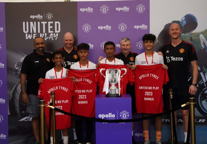 Apollo Tyres and Manchester United conclude the third season of United We Play