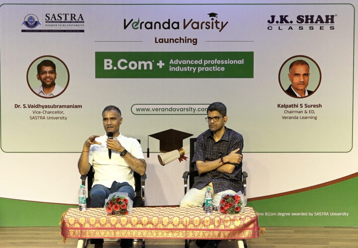 SASTRA University & J.K. Shah Classes-Veranda Varsity bring the best of both worlds