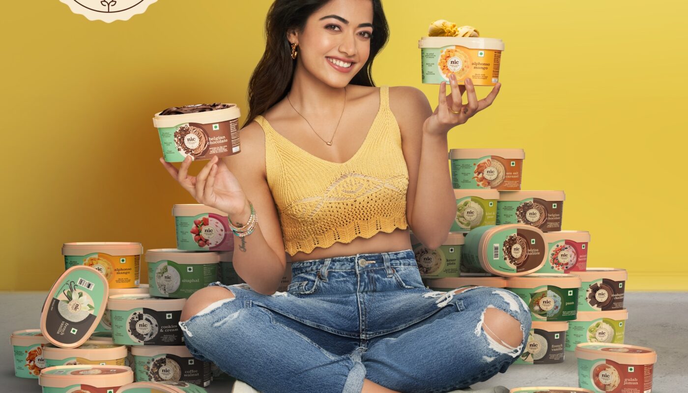 A Symphony of Flavour and Charm: NIC Honestly Crafted Ice Creams announces Rashmika Mandanna as their First Brand Ambassador