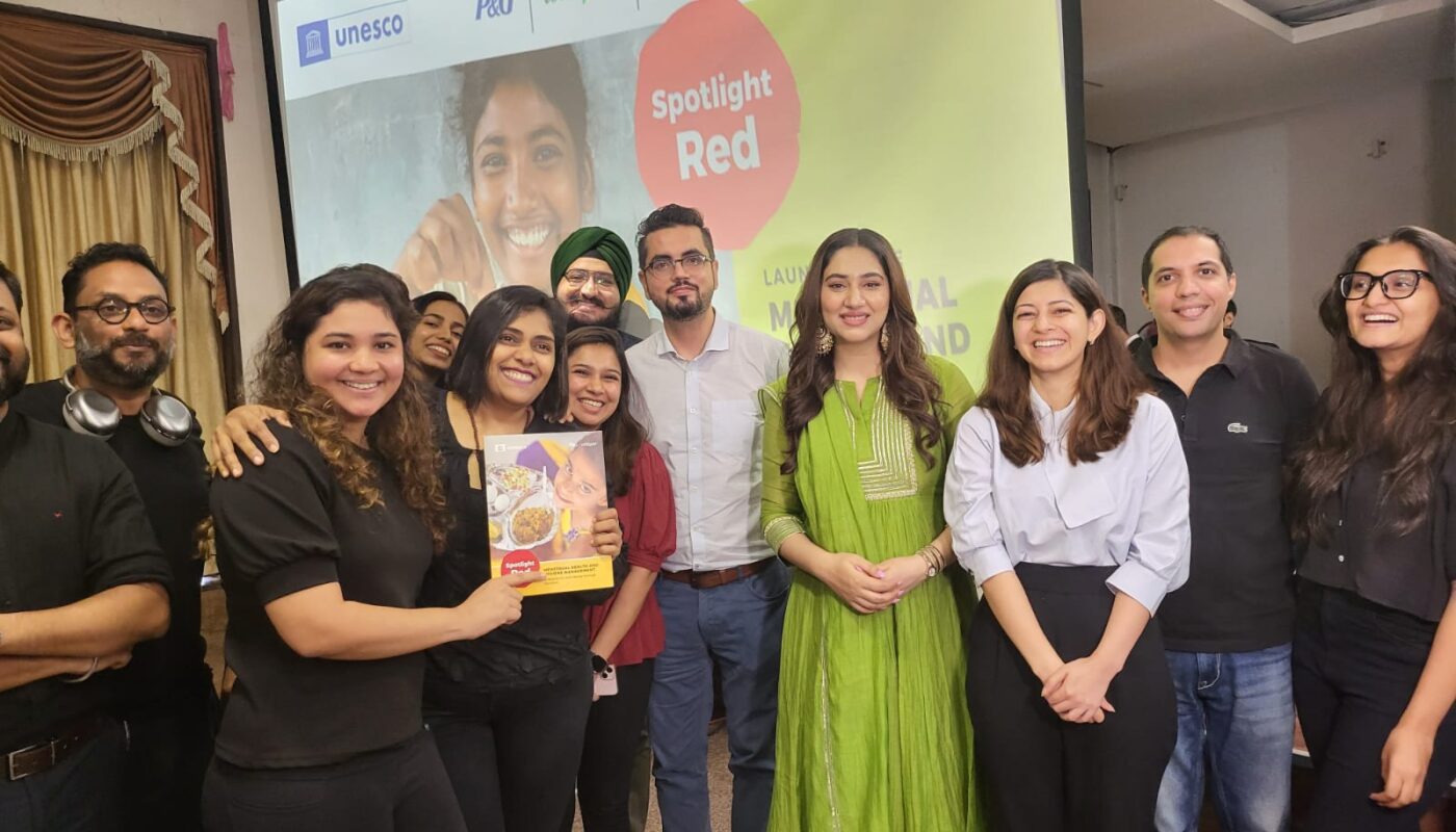 P&G WHISPER & UNESCO COLLABORATES TO LAUNCH SPOTLIGHT RED- MENSTRUAL HEALTH AND HYGIENE CAMPAIGN IN MUMBAI 