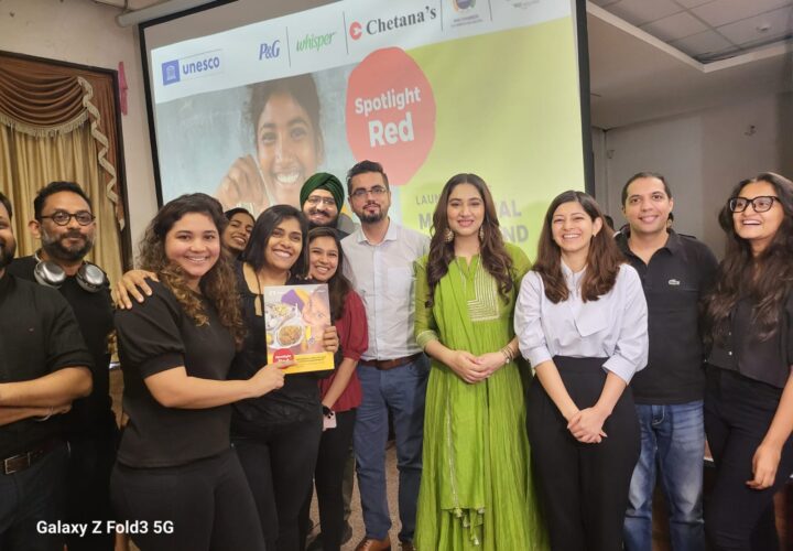 P&G WHISPER & UNESCO COLLABORATES TO LAUNCH SPOTLIGHT RED- MENSTRUAL HEALTH AND HYGIENE CAMPAIGN IN MUMBAI 