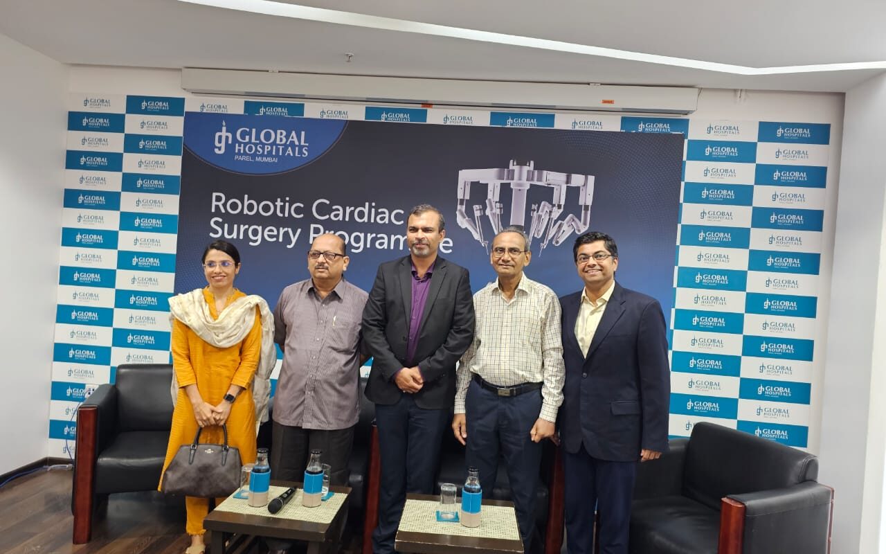 Global Hospital, Parel Launches Revolutionary Robot-Assisted Heart Surgery Program