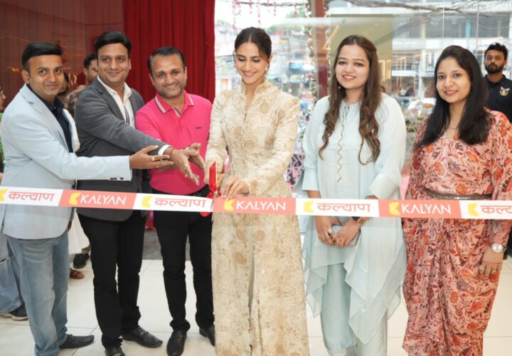 Bollywood star Vaani Kapoor Unveils Kalyan Jewellers’ New Showrooms at Bhilai and Bilaspur in Chhattisgarh