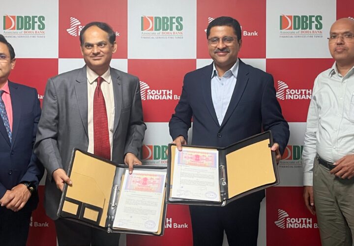 South Indian Bank ties up with Doha Brokerage & Financial Services Ltd for extending Portfolio Investment Services to its NRI customers