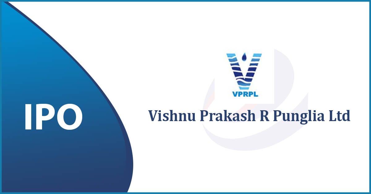 Vishnu Prakash R Punglia IPO to open on August 24; sets price band at Rs ₹ 94 to 99 per Equity Share