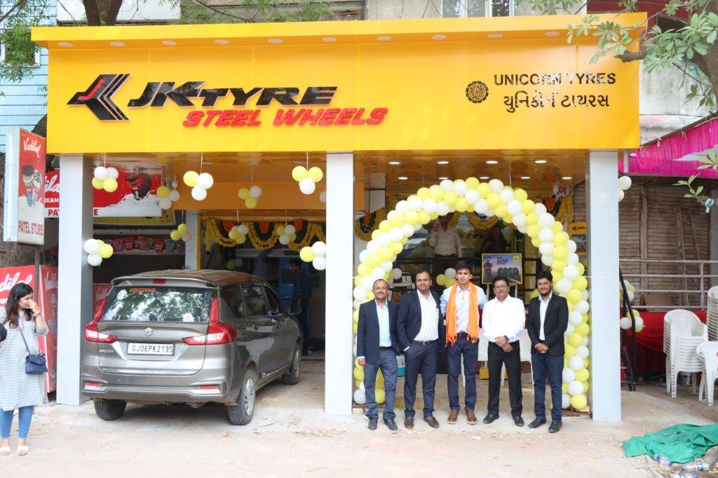 JK Tyre expands its retail presence in Gujarat