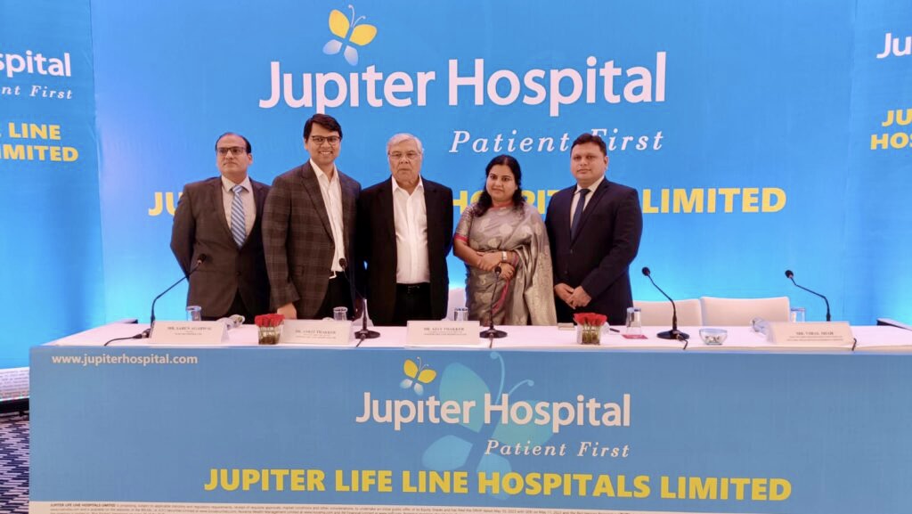 Jupiter Life Line Hospitals Limited’s Initial Public Offering to open on  Wednesday, 6th September, 2023, sets Price Band fixed at ₹ 695 – ₹ 735 per Equity