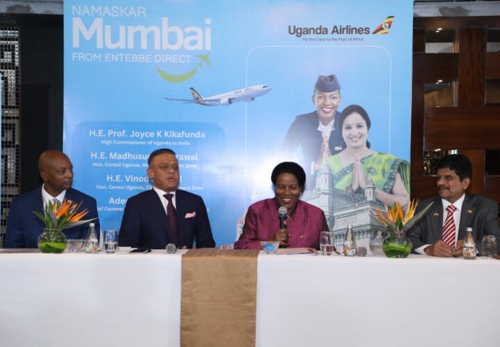 Uganda Airline commences India Operations with the launch of its Tri Weekly Entebbe Mumbai connection