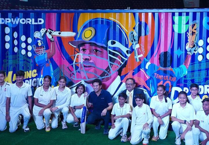DP World, ICC and Sachin Tendulkar join forces by launching a global initiative to make cricket possible