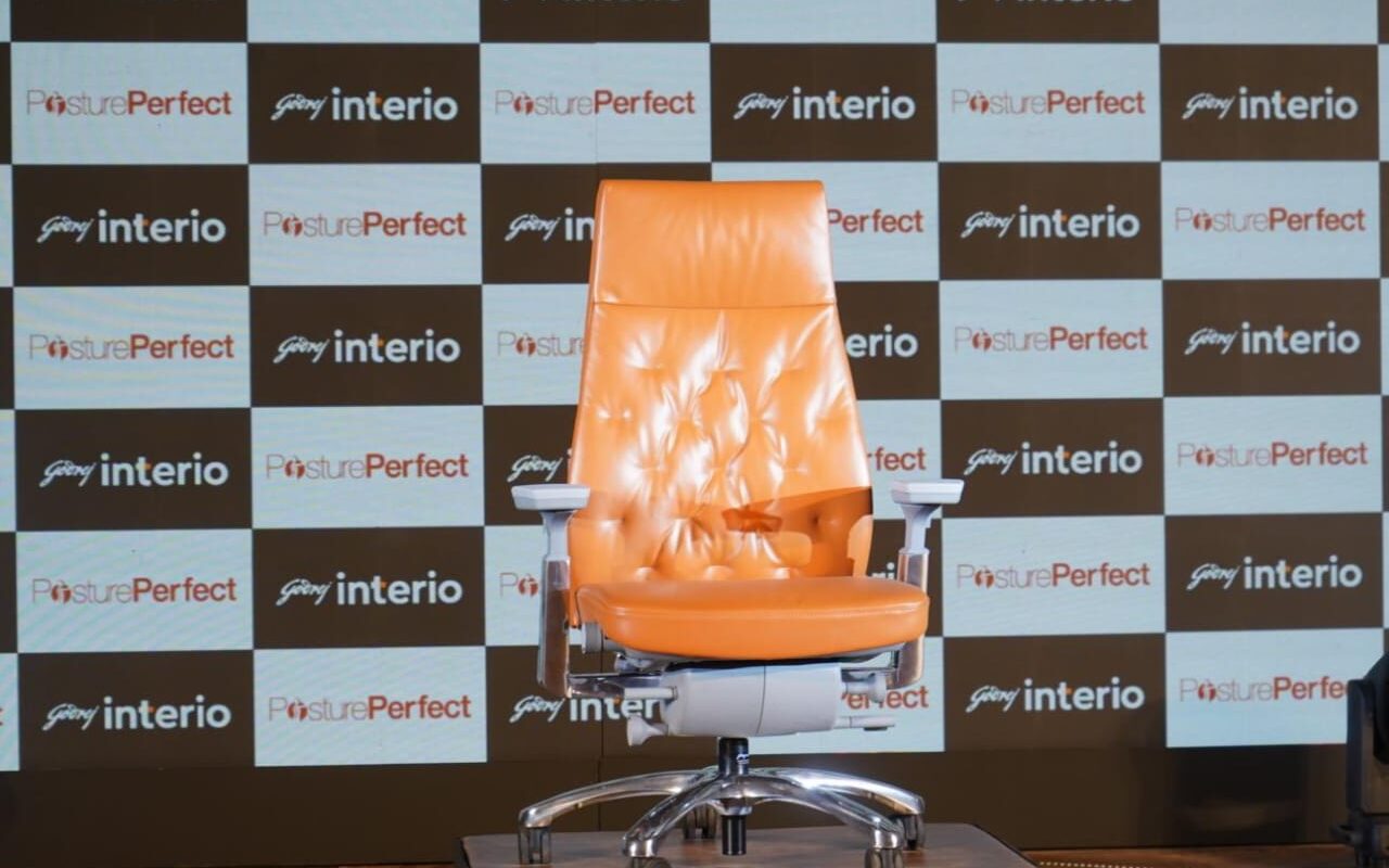 Godrej Interio launches Posture Perfect – a breakthrough chair design