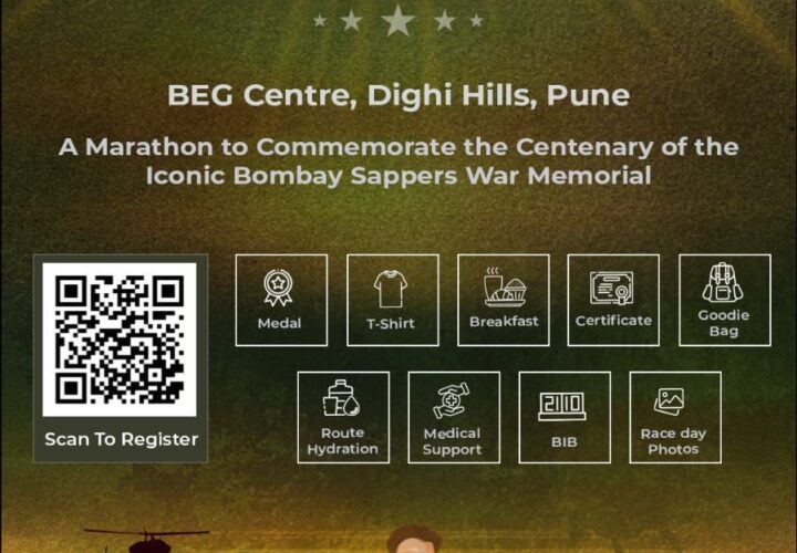 Bombay Sappers Soldierathon to mark 100 years of BEG Centre
