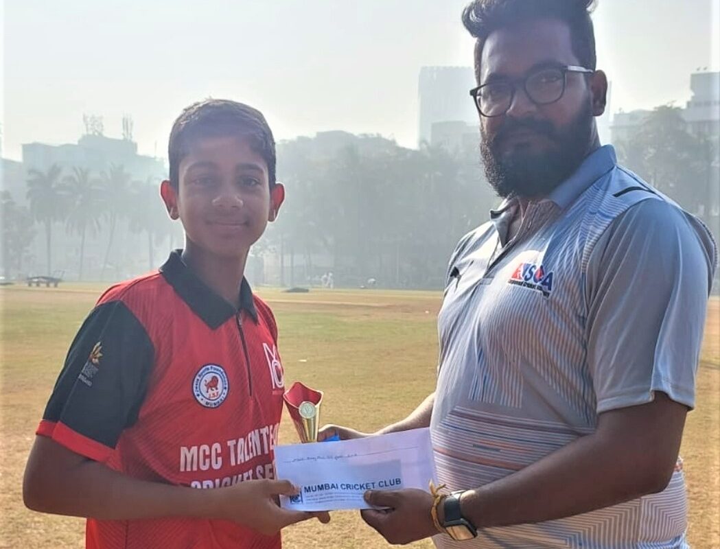3rd MCC Talent Search Cricket Tournament 2023-2024 – Yuvraj and Bhushan shine with bat & ball