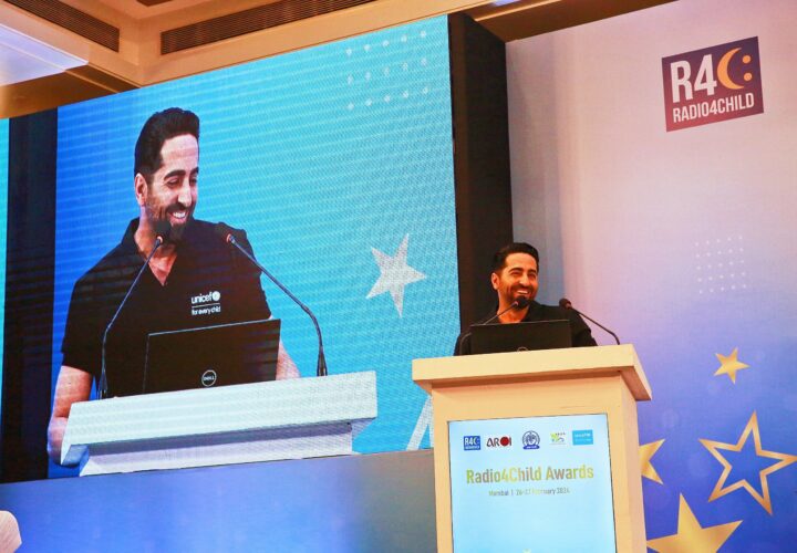 UNICEF India and Ayushmann Khurrana Celebrate Radio Excellence for Child Rights