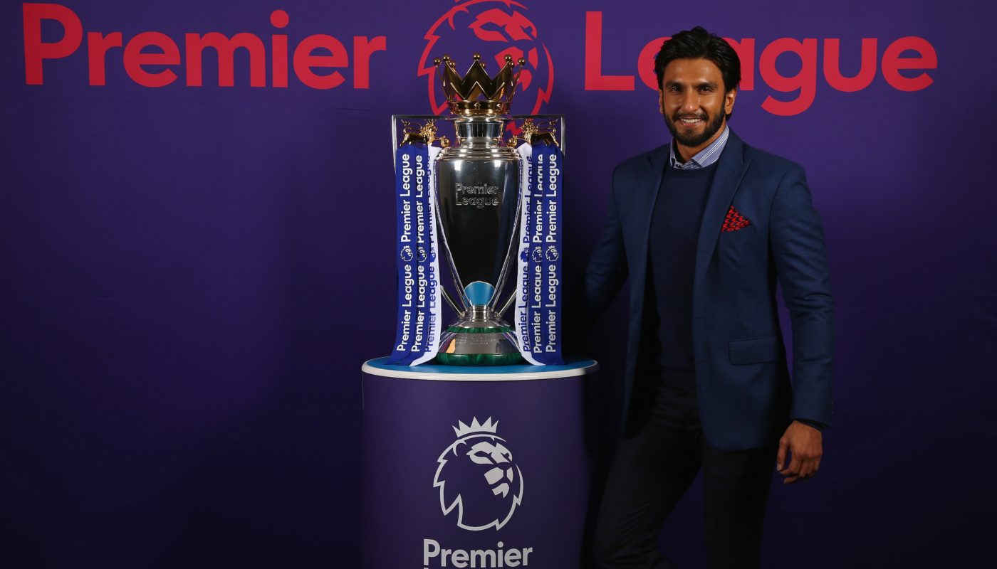 Bollywood star Ranveer Singh partners with the Premier League in India