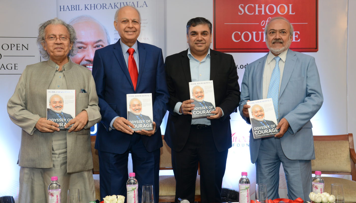 Wockhardt’s Habil Khorakiwala Unveils – Odyssey of Courage