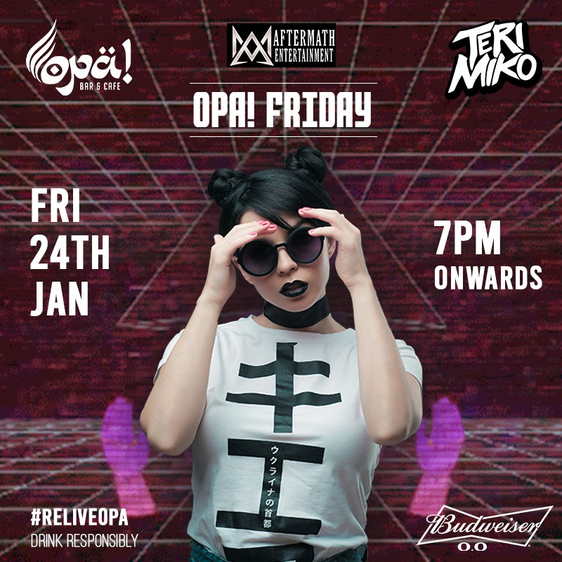 Get your feet tapping this weekend as OPA! Bar and Cafe brings you the best of DJ’s from across the globe!